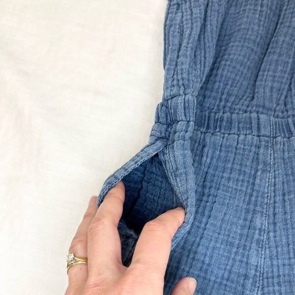 Gap Kids Crinkle Gauze Flutter Romper - Picture 6 of 10